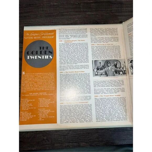 Vintage The Longines Symphonette Living Music Program Golden Twenties Record Alb - Picture 7 of 12